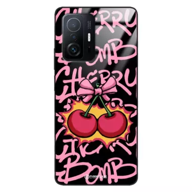 Etui Black Case Glass Rebel Zone do XIAOMI 11T Graffiti Glory Art. ST_RZC117