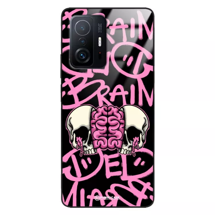 Etui Black Case Glass Rebel Zone do XIAOMI 11T 5G Cherry Bomb ST_RZC119