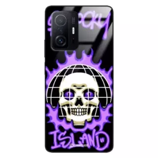 Etui Black Case Glass Rebel Zone do XIAOMI 11T PRO Spooky Island ST_RZC103