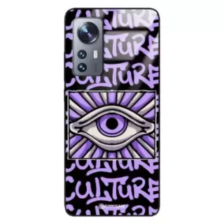 Etui Black Case Glass Rebel Zone do XIAOMI 12 5G Kultura Steet Art. ST_RZC109