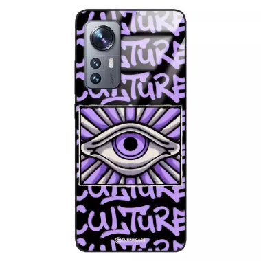 Etui Black Case Glass Rebel Zone do XIAOMI 12 5G Kultura Steet Art. ST_RZC109