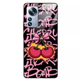 Etui Black Case Glass Rebel Zone do XIAOMI 12 PRO Graffiti Glory Art. ST_RZC117