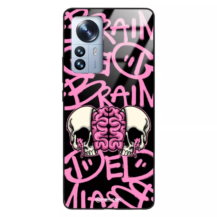 Etui Black Case Glass Rebel Zone do XIAOMI 12 PRO 5G Cherry Bomb ST_RZC119