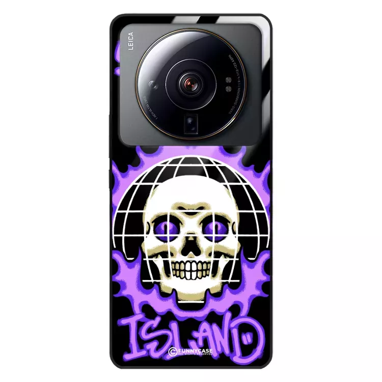 Etui Black Case Glass Rebel Zone do XIAOMI Mi 12s ULTRA Spooky Island ST_RZC103