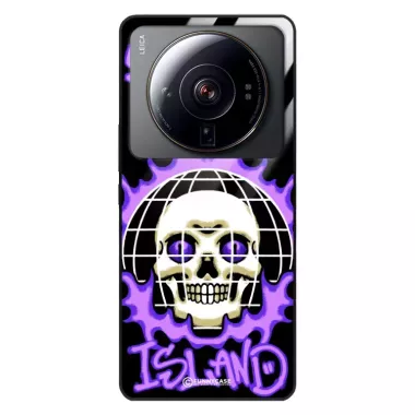 Etui Black Case Glass Rebel Zone do XIAOMI Mi 12s ULTRA Spooky Island ST_RZC103