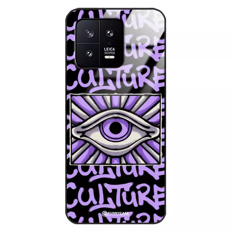 Etui Black Case Glass Rebel Zone do XIAOMI 13 Kultura Steet Art. ST_RZC109