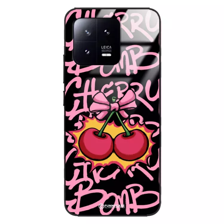 Etui Black Case Glass Rebel Zone do XIAOMI 13 PRO Graffiti Glory Art. ST_RZC117