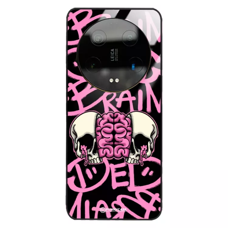 Etui Black Case Glass Rebel Zone do XIAOMI 13 ULTRA Cherry Bomb ST_RZC119