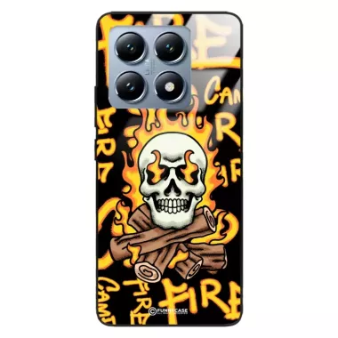 Etui Black Case Glass Rebel Zone do XIAOMI 14T 5G Mistyczne ST_RZC113