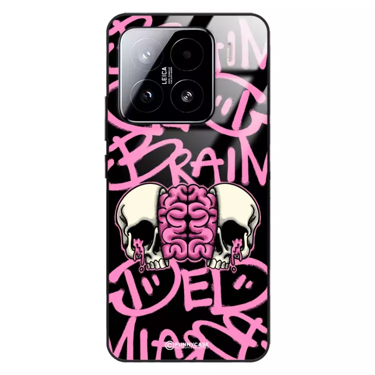 Etui Black Case Glass Rebel Zone do XIAOMI 15 PRO 5G Cherry Bomb ST_RZC119