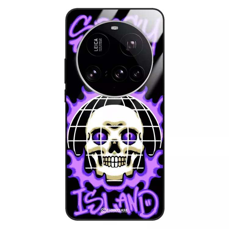 Etui Black Case Glass Rebel Zone do XIAOMI 15 ULTRA Spooky Island ST_RZC103