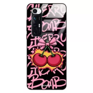 Etui Black Case Glass Rebel Zone do XIAOMI Mi 10s Graffiti Glory Art. ST_RZC117