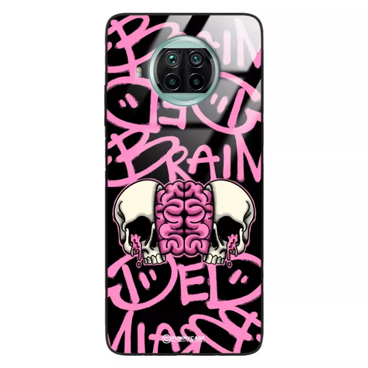 Etui Black Case Glass Rebel Zone do XIAOMI Mi 10T LITE Cherry Bomb ST_RZC119