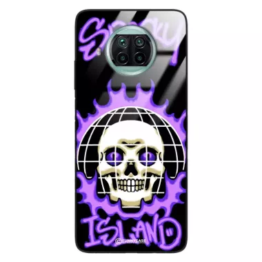 Etui Black Case Glass Rebel Zone do XIAOMI REDMI NOTE 9 PRO 5G Spooky Island ST_RZC103