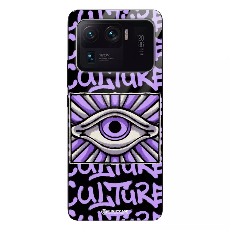 Etui Black Case Glass Rebel Zone do XIAOMI Mi 11 ULTRA  Kultura Steet Art. ST_RZC109