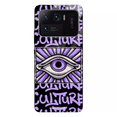 Etui Black Case Glass Rebel Zone do XIAOMI Mi 11 ULTRA  Kultura Steet Art. ST_RZC109