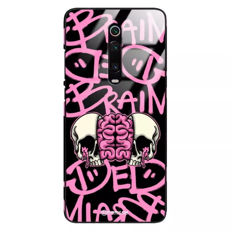 Etui Black Case Glass Rebel Zone do XIAOMI Mi 9T Cherry Bomb ST_RZC119