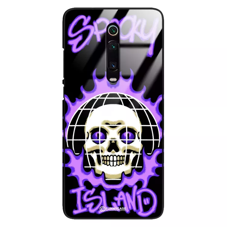 Etui Black Case Glass Rebel Zone do XIAOMI REDMI K20 Spooky Island ST_RZC103