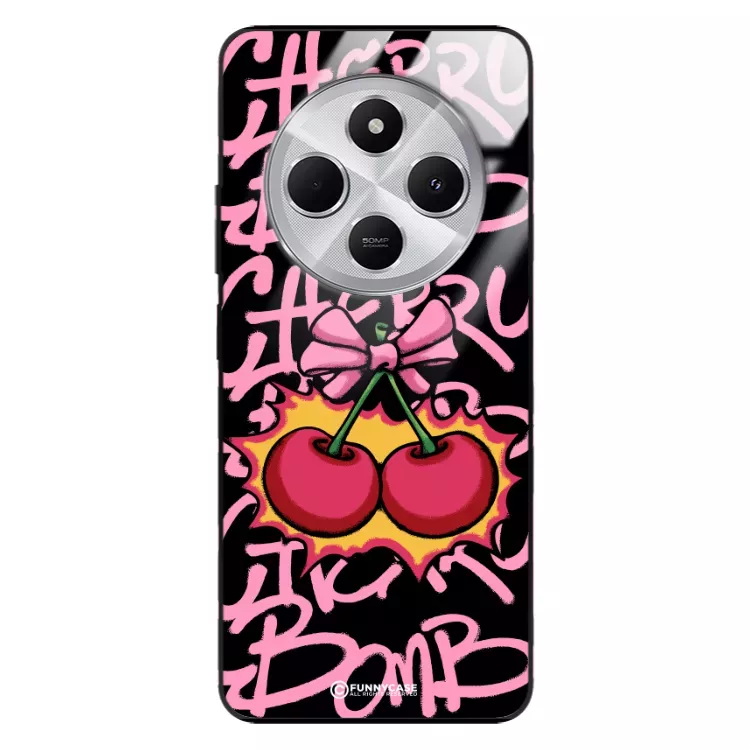 Etui Black Case Glass Rebel Zone do XIAOMI NOTE 14R 5G Graffiti Glory Art. ST_RZC117