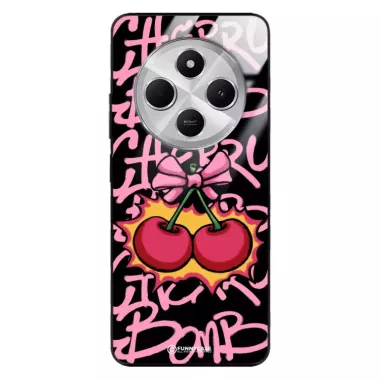 Etui Black Case Glass Rebel Zone do XIAOMI NOTE 14R 5G Graffiti Glory Art. ST_RZC117