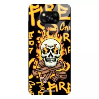 Etui Black Case Glass Rebel Zone do XIAOMI POCO X3 NFC Mistyczne ST_RZC113