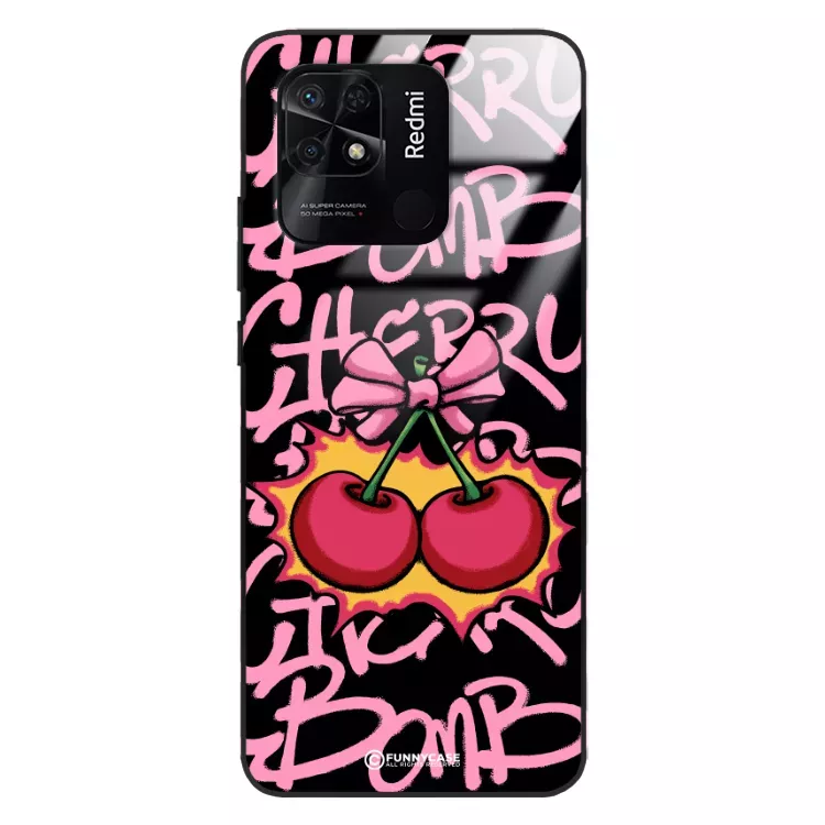 Etui Black Case Glass Rebel Zone do XIAOMI REDMI 10C 4G Graffiti Glory Art. ST_RZC117
