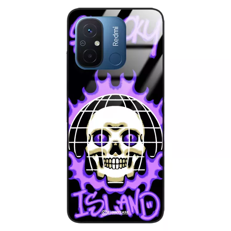Etui Black Case Glass Rebel Zone do XIAOMI REDMI 11A Spooky Island ST_RZC103