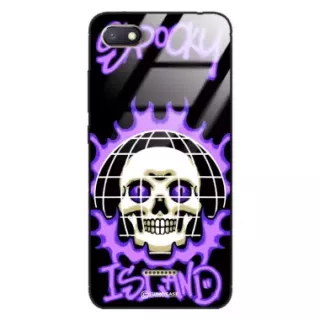 Etui Black Case Glass Rebel Zone do XIAOMI REDMI 6A Spooky Island ST_RZC103