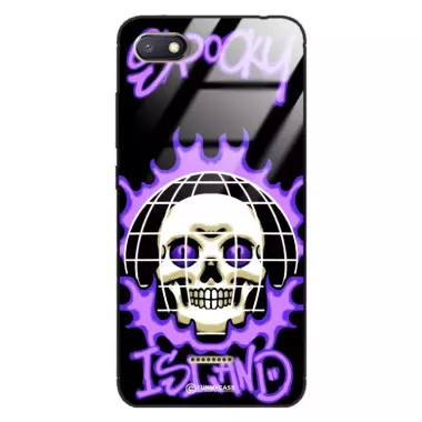 Etui Black Case Glass Rebel Zone do XIAOMI REDMI 6A Spooky Island ST_RZC103