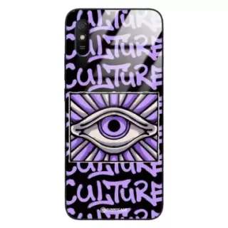 Etui Black Case Glass Rebel Zone do XIAOMI REDMI 9A Kultura Steet Art. ST_RZC109