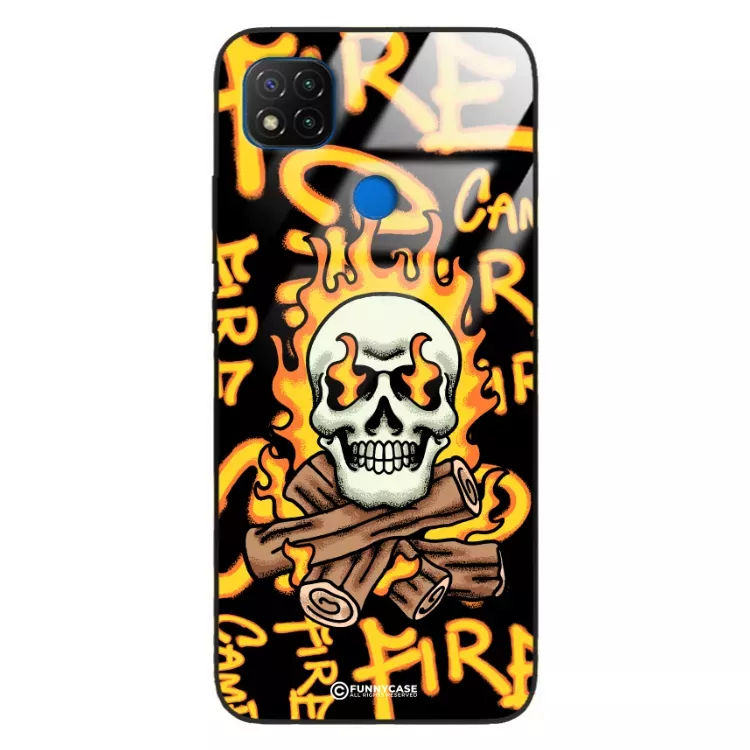 Etui Black Case Glass Rebel Zone do XIAOMI REDMI 9C Mistyczne ST_RZC113