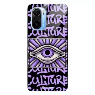 Etui Black Case Glass Rebel Zone do XIAOMI POCO F3 PRO Kultura Steet Art. ST_RZC109