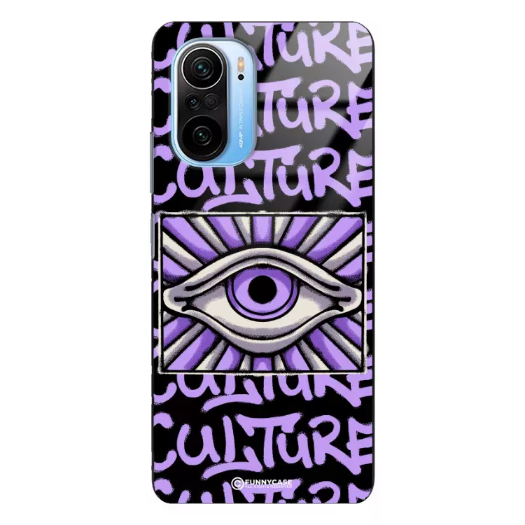 Etui Black Case Glass Rebel Zone do XIAOMI POCO F3 PRO Kultura Steet Art. ST_RZC109