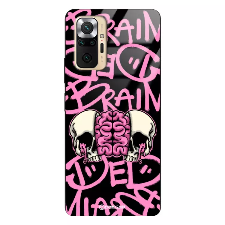 Etui Black Case Glass Rebel Zone do XIAOMI REDMI NOTE 10 PRO MAX Cherry Bomb ST_RZC119