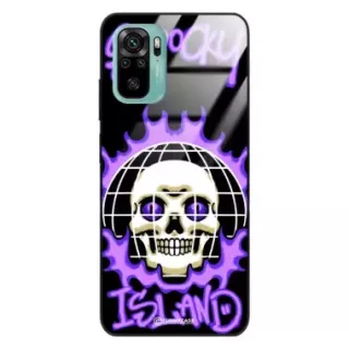 Etui Black Case Glass Rebel Zone do XIAOMI REDMI NOTE 10 4G Spooky Island ST_RZC103