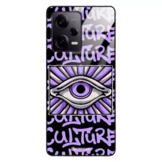 Etui Black Case Glass Rebel Zone do XIAOMI REDMI NOTE 12 PRO PLUS 5G Kultura Steet Art. ST_RZC109