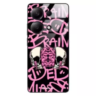 Etui Black Case Glass Rebel Zone do XIAOMI REDMI NOTE 13 PRO Cherry Bomb ST_RZC119