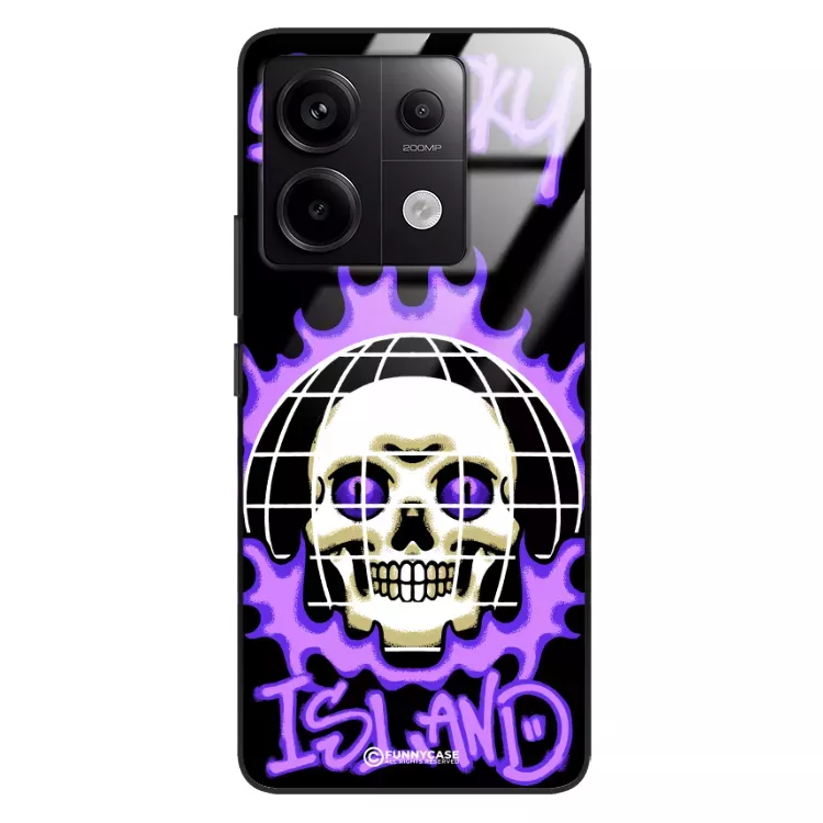 Etui Black Case Glass Rebel Zone do XIAOMI REDMI NOTE 13 PRO 5G Spooky Island ST_RZC103