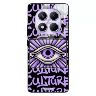 Etui Black Case Glass Rebel Zone do XIAOMI REDMI NOTE 14 PRO 4G Kultura Steet Art. ST_RZC109