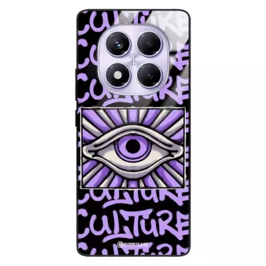 Etui Black Case Glass Rebel Zone do XIAOMI REDMI NOTE 14 PRO 4G Kultura Steet Art. ST_RZC109
