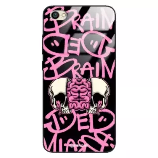 Etui Black Case Glass Rebel Zone do XIAOMI REDMI NOTE 5A Cherry Bomb ST_RZC119