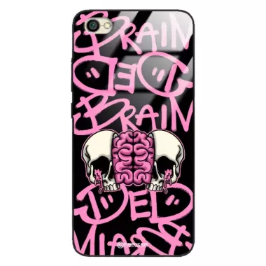 Etui Black Case Glass Rebel Zone do XIAOMI REDMI NOTE 5A Cherry Bomb ST_RZC119