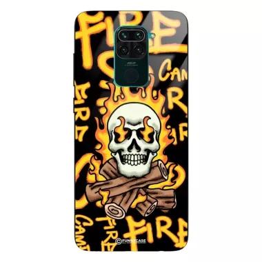 Etui Black Case Glass Rebel Zone do XIAOMI REDMI 10X 4G Mistyczne ST_RZC113