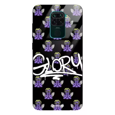 Etui Black Case Glass Rebel Zone do XIAOMI REDMI NOTE 9 Street Art. ST_RZC115