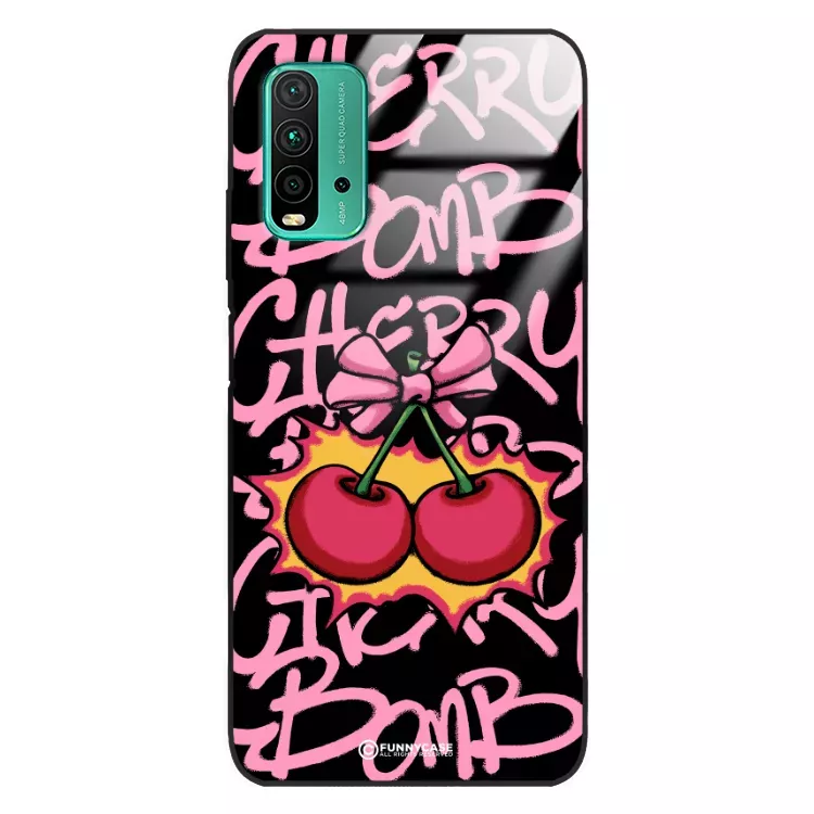 Etui Black Case Glass Rebel Zone do XIAOMI REDMI 9 POWER Graffiti Glory Art. ST_RZC117