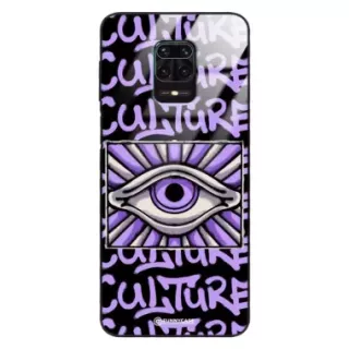 Etui Black Case Glass Rebel Zone do XIAOMI REDMI NOTE 9S Kultura Steet Art. ST_RZC109