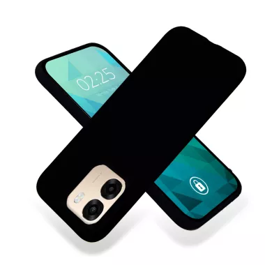 Etui Ochronne Smooth do Telefonu OPPO A6 CZARNY Matowy