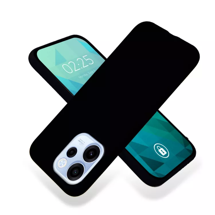 Etui Ochronne Smooth do Telefonu OPPO RENO 15F 5G / 15FS 5G CZARNY Matowy