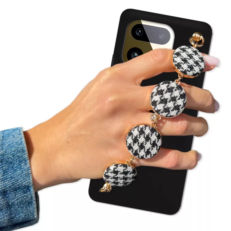 MATOWE ETUI DO REALME 16 PRO PLUS 5G Z ŁAŃCUSZKIEM BLINK 29 CZARNY