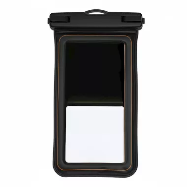 Wodoodporny pokrowiec na telefon IP68 – pływające etui z okienkiem uniwersalne czarne